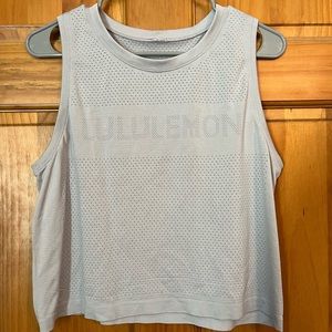 Lululemon Cropped Muscle Tank